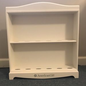 American Girl mini doll shelf
